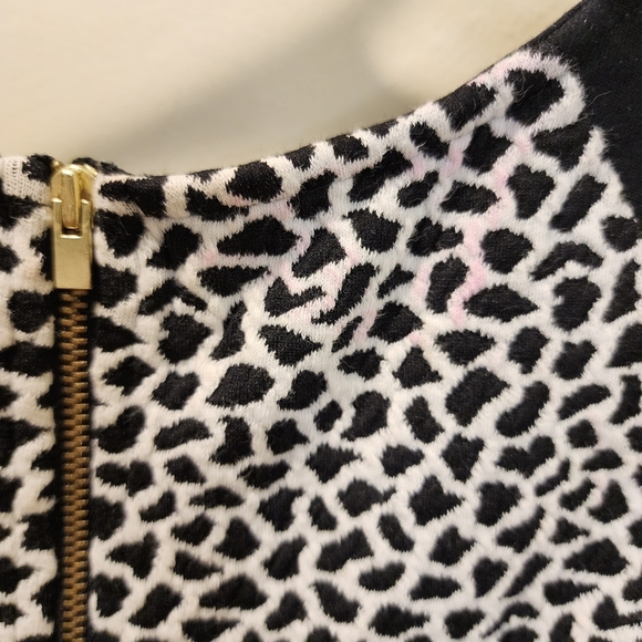 EXPRESS women's Black and White Sleevesless Minidress size 4 - Picture 7 of 10